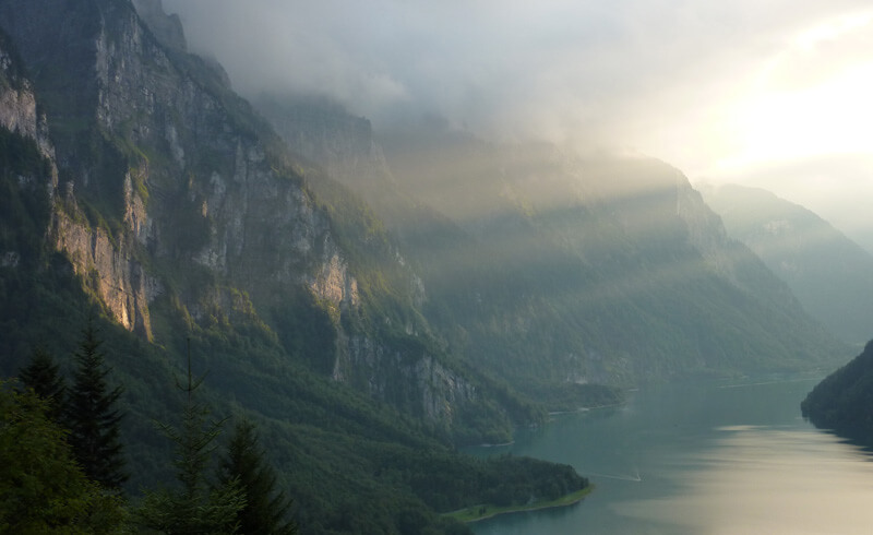 Kloentalersee Switzerland