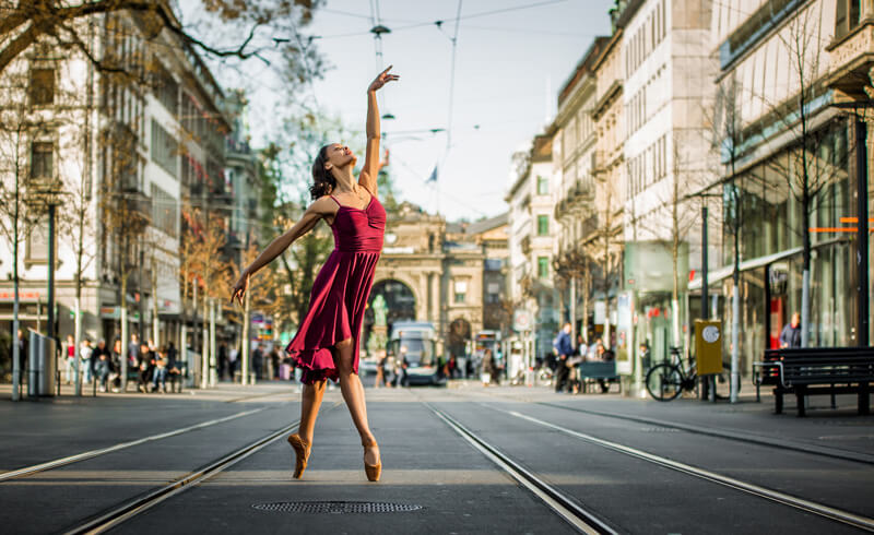 Myrna Kamara Ballerina by Nicole Rötheli