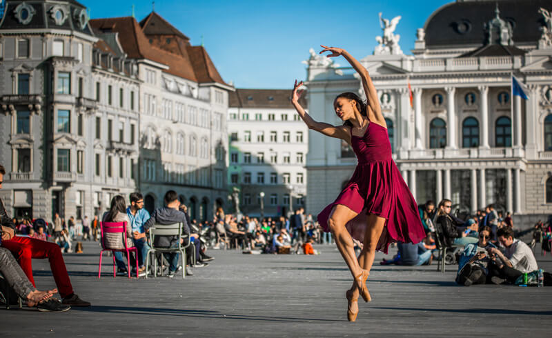 Myrna Kamara Ballerina by Nicole Rötheli