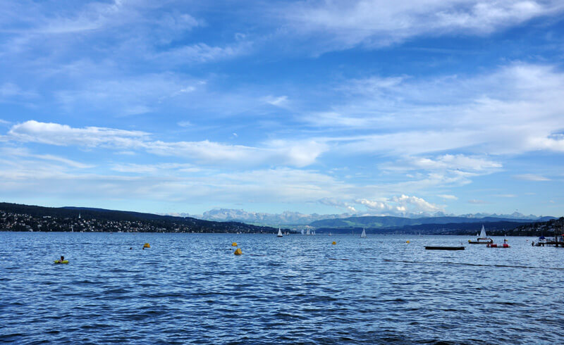 Strandbad Mythenquai in Zürich