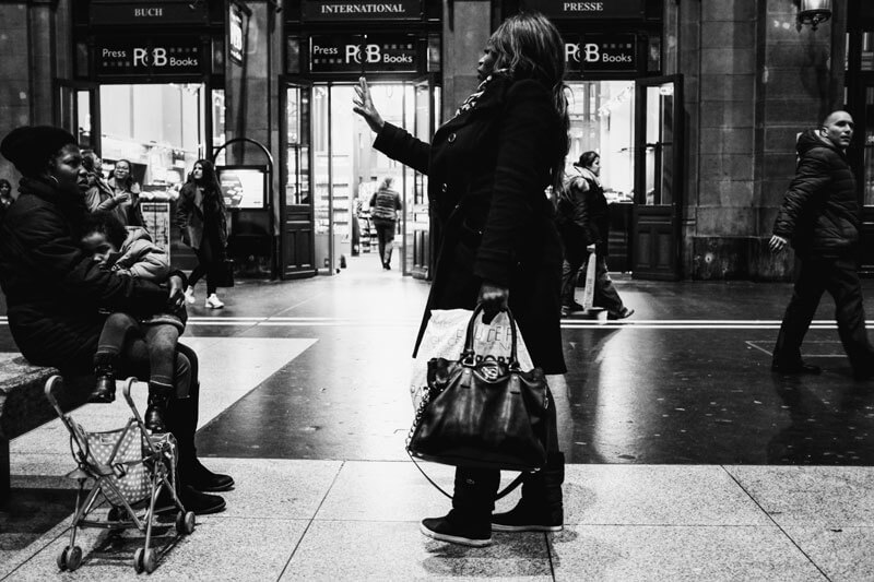 Markus Fischer - "At the tracks" Street Photography