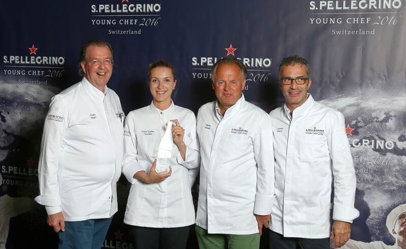 S.Pellegrino Young Chef - Jaeger, Taurines, Dalsass, Albrici