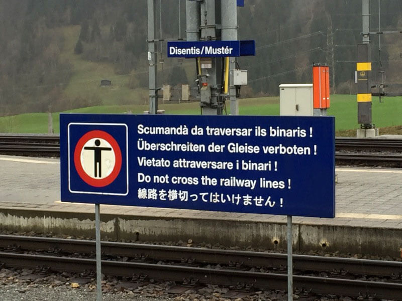Swiss Icons - Multilingualism
