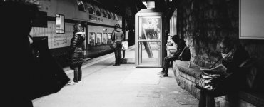 Markus Fischer - "At the tracks" Street Photography