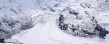 Gornetgrat Glacier, Zermatt. Switzerland