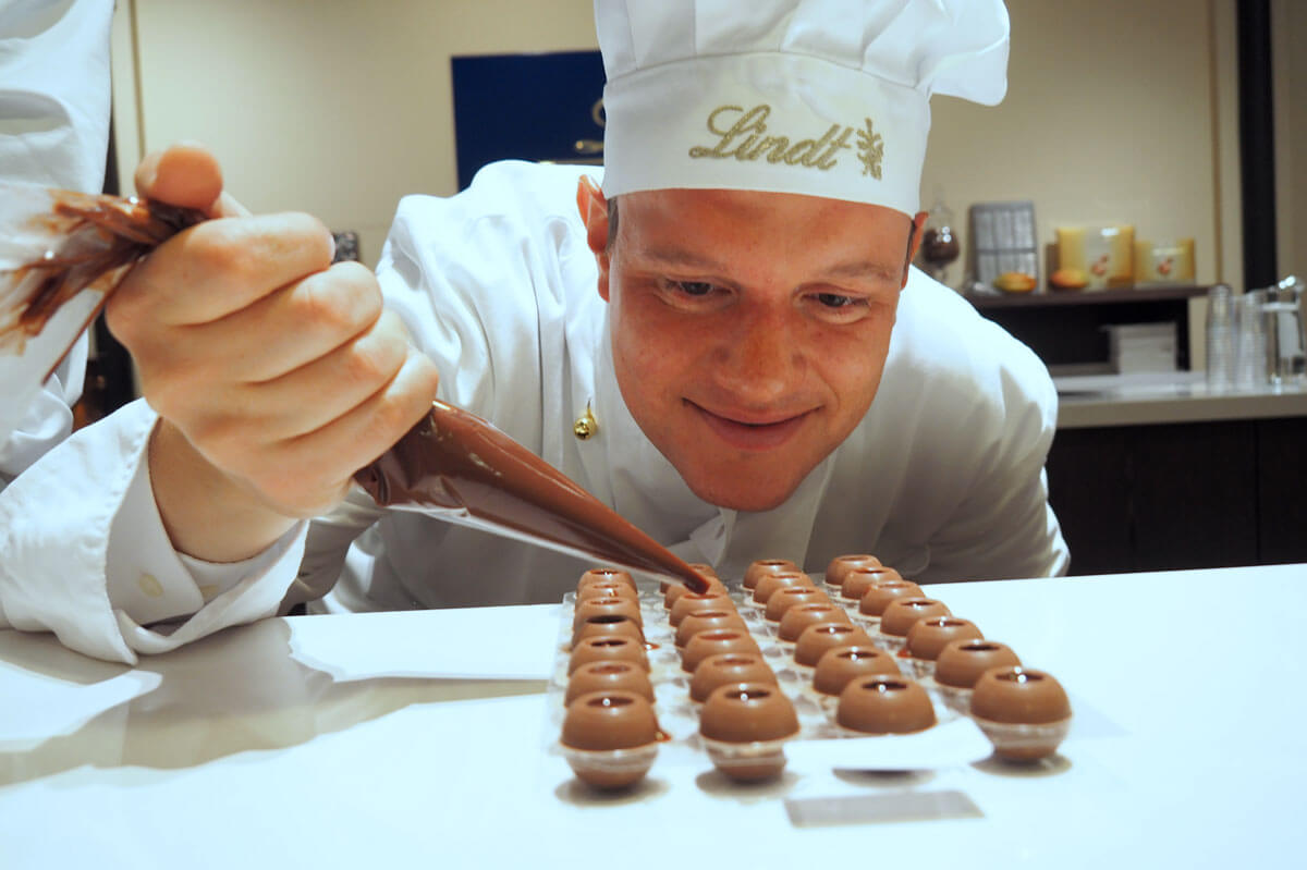 Chocolate Workshop at Lindt in Zürich