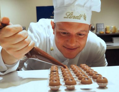 Chocolate Workshop at Lindt in Zürich