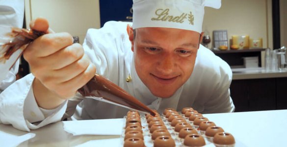 Chocolate Workshop at Lindt in Zürich