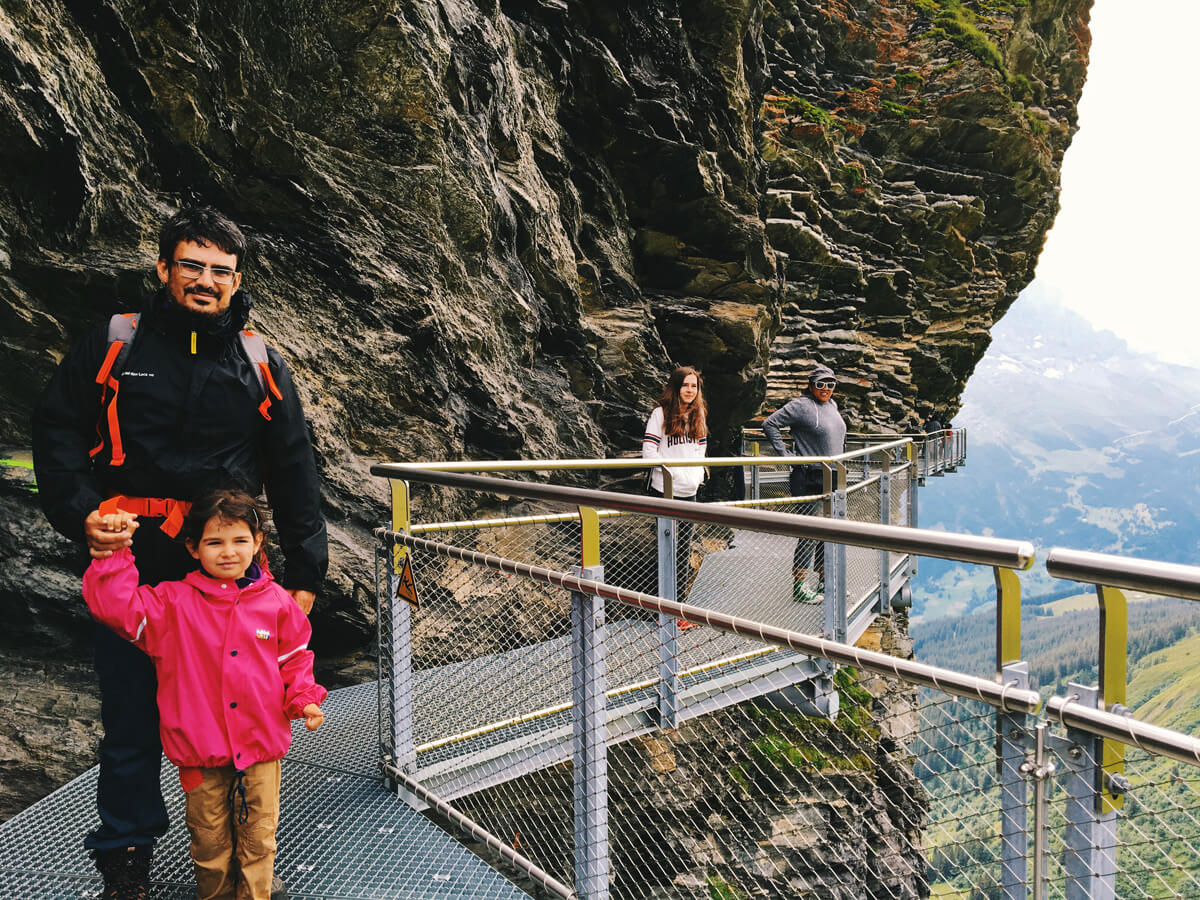 The Grindelwald Tissot Cliff Walk Platform