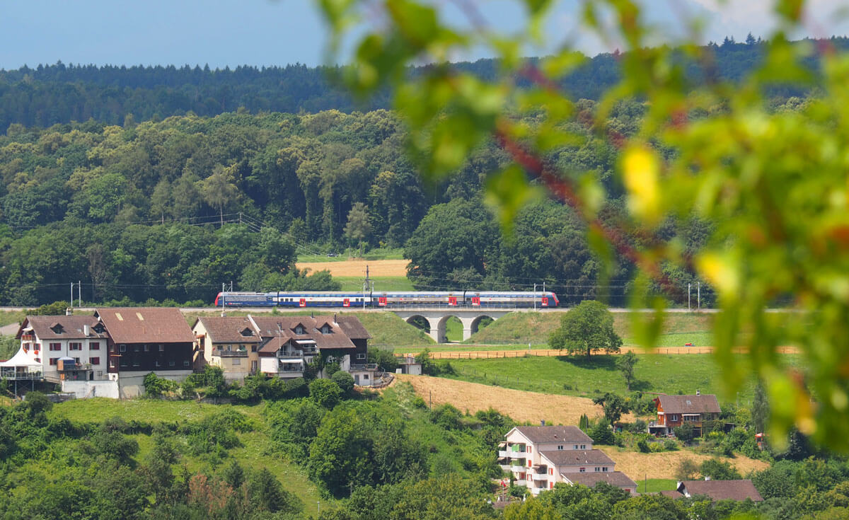 SBB Train near Schaffhausen