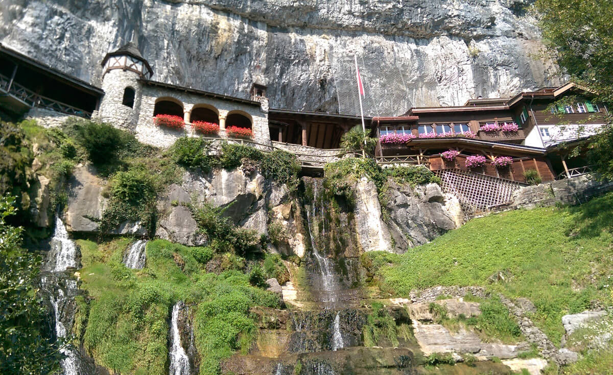 St. Beatus Caves in Beatenberg, Switzerland
