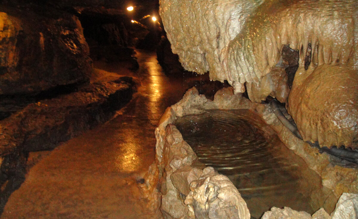 St. Beatus Caves in Beatenberg, Switzerland