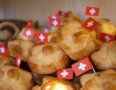 Swiss National Day Buns