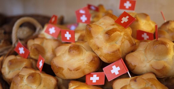 Swiss National Day Buns