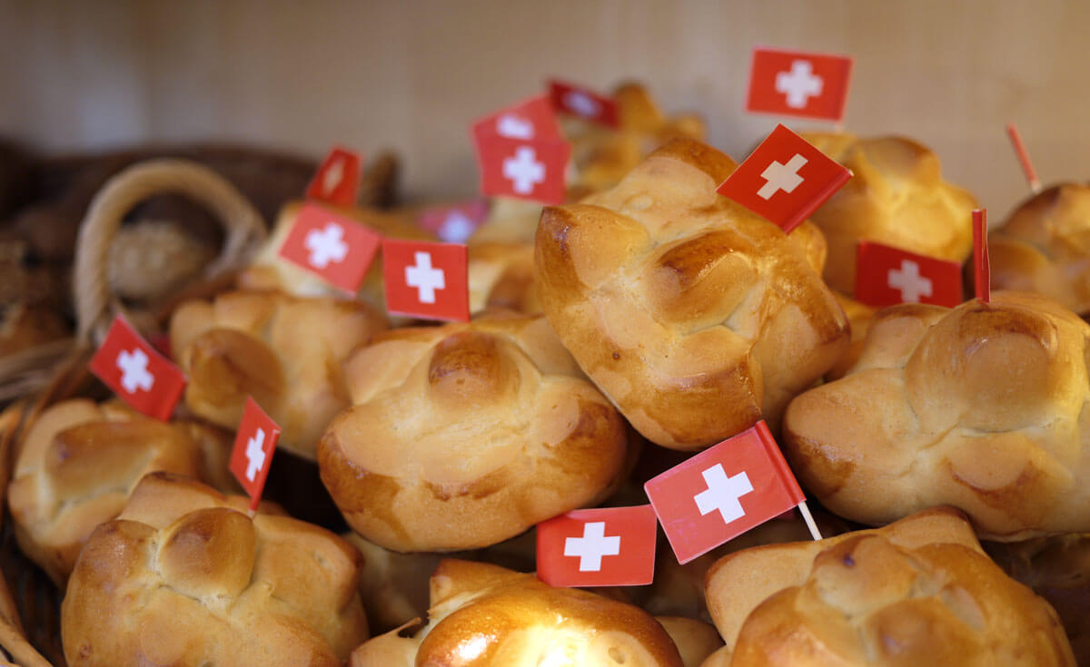 Swiss National Day Buns