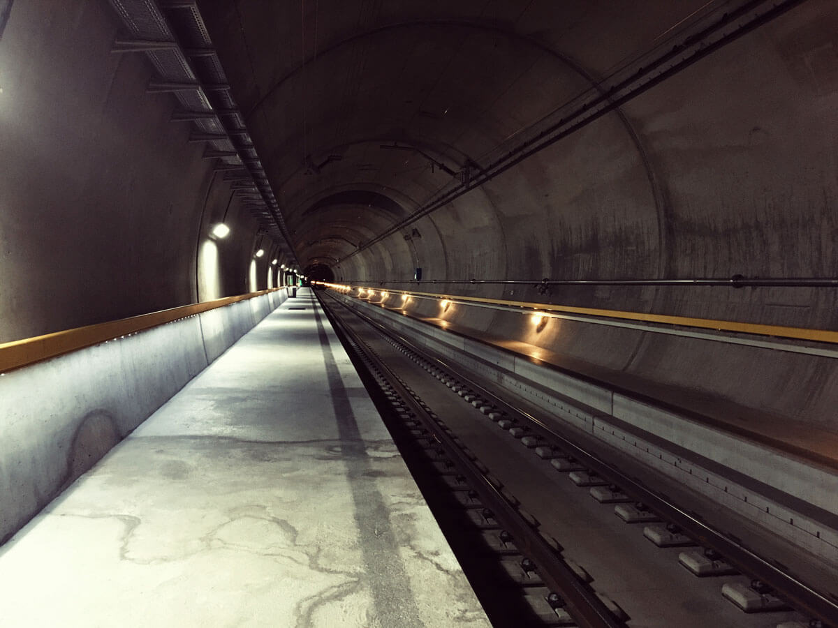 Gottardo Rail Tunnel