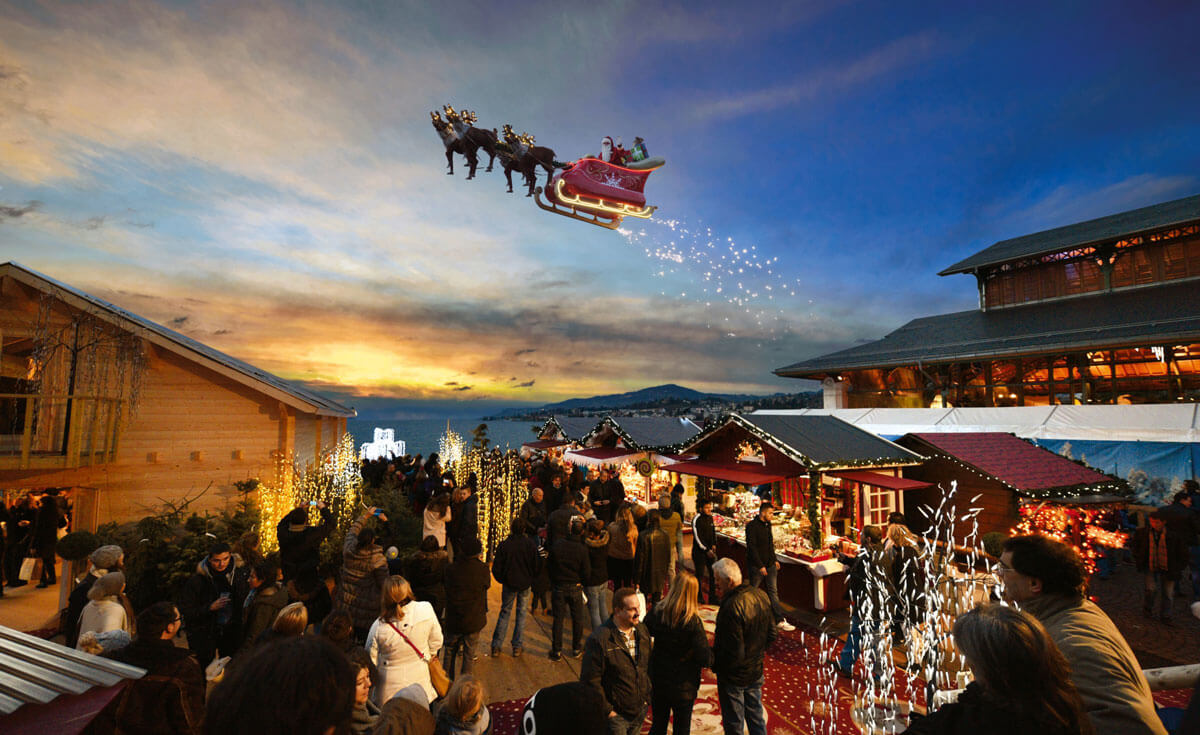 Switzerland Christmas Markets - Montreux Noël
