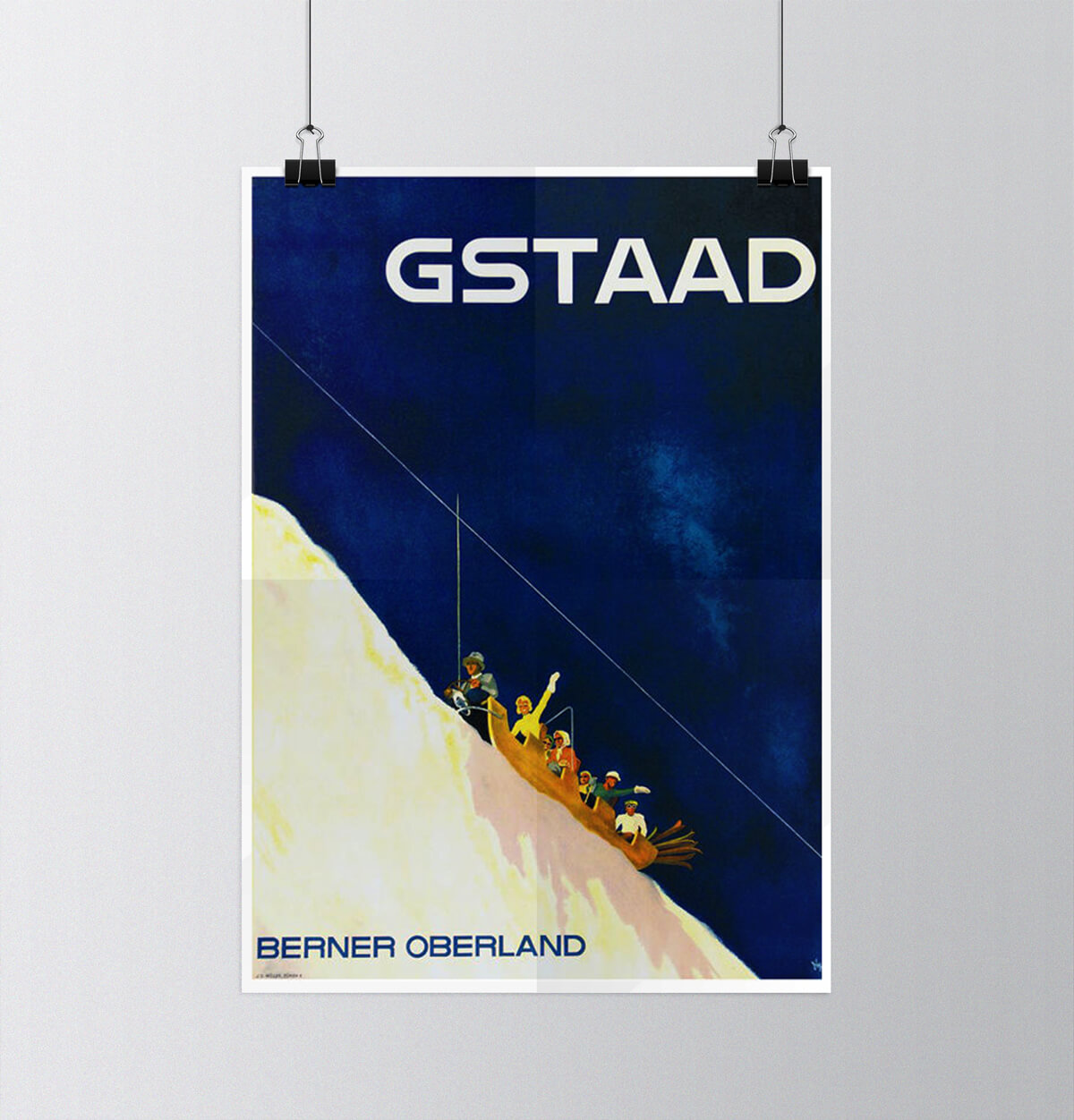 Tour of Switzerland - Vintage Posters - Gstaad