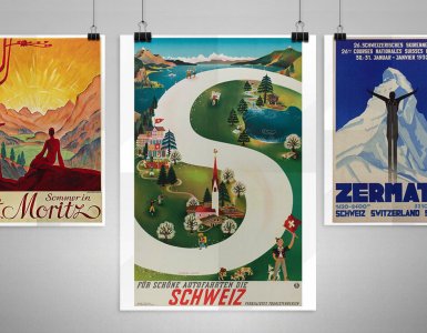 Tour of Switzerland - Vintage Posters