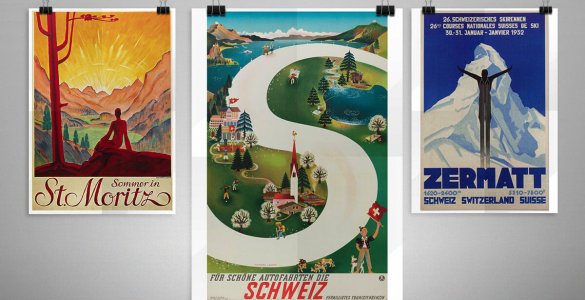 Tour of Switzerland - Vintage Posters