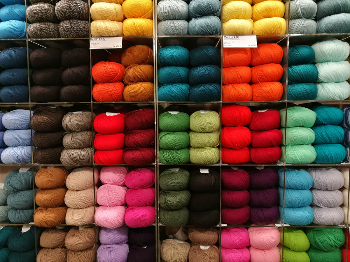 Wool Selection in Switzerland