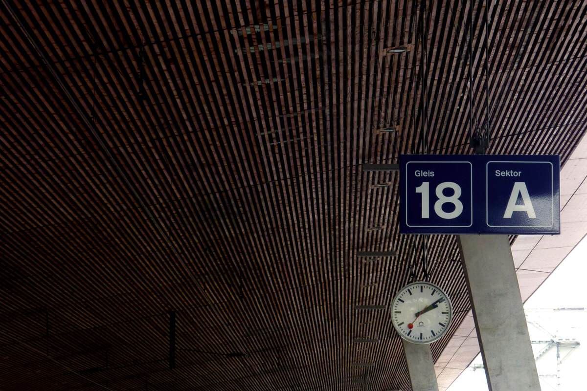 Mondaine Swiss Train Station Clock