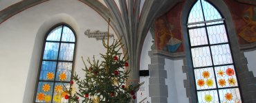 Swiss Christmas Church in Greifensee