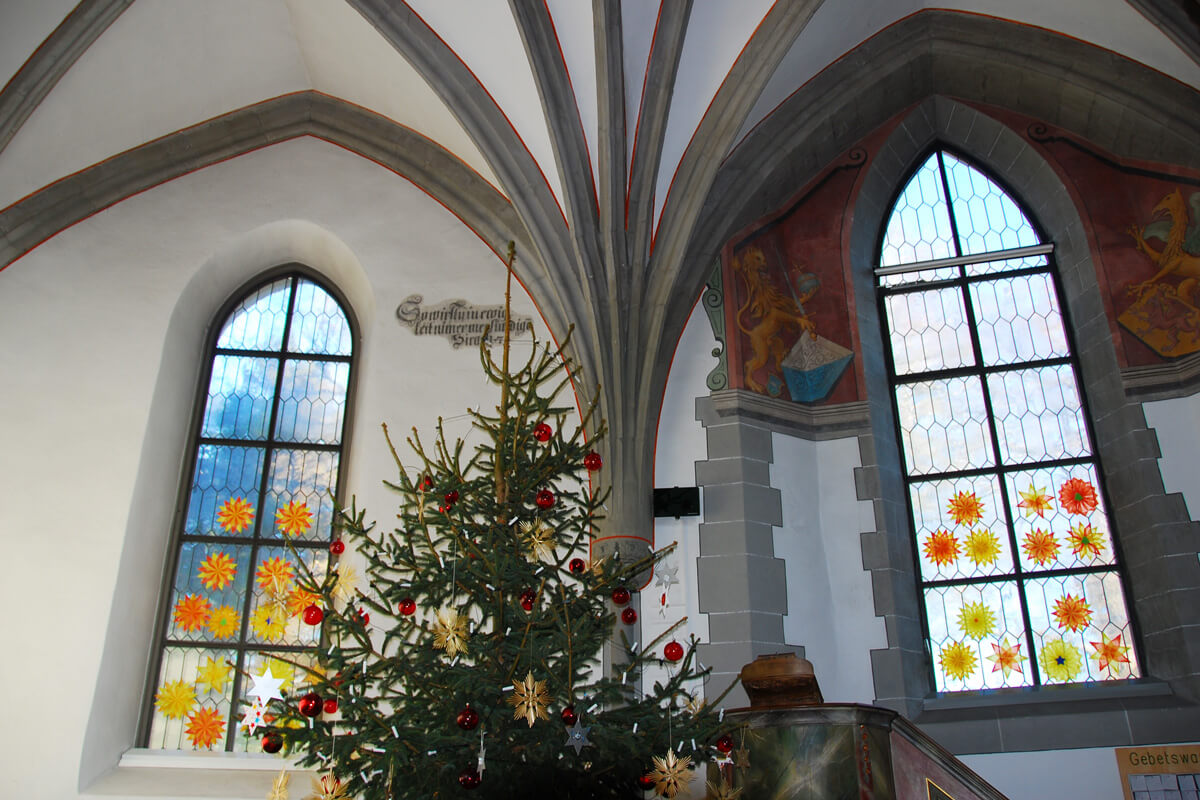 Swiss Christmas - Church in Greifensee