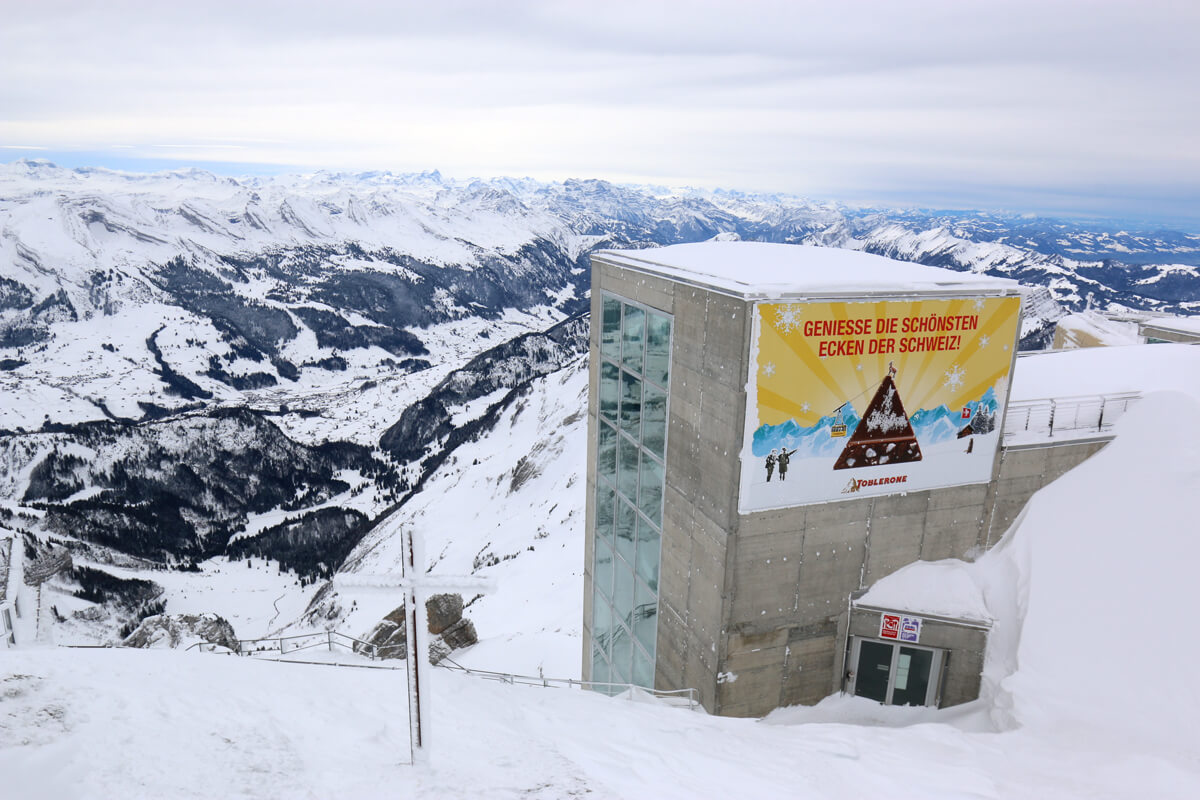 Mt. Säntis Toblerone Ad