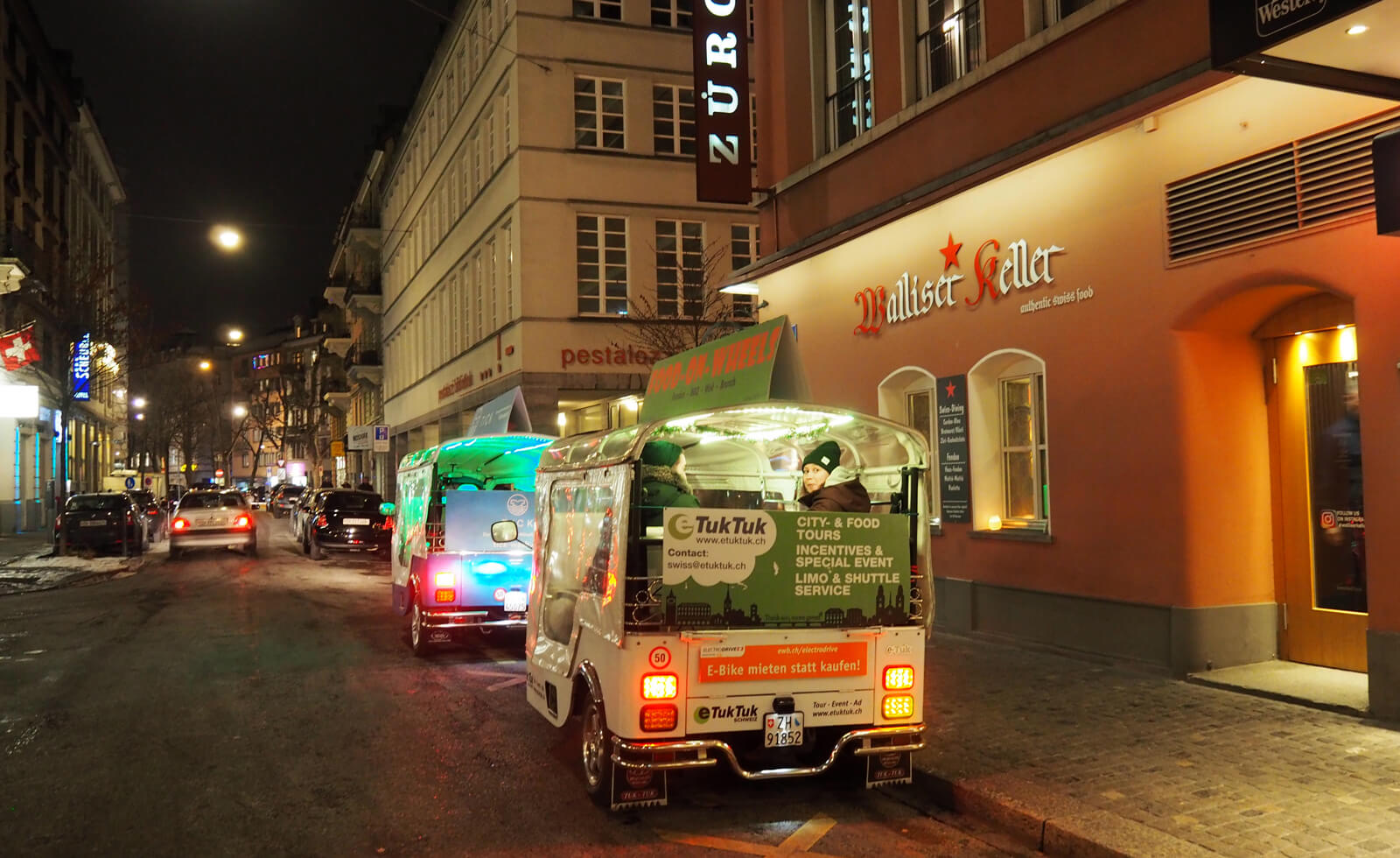 Love cheese fondue? You’ll get a kick out of the Fondue eTukTuk in Zürich! Newly Swissed