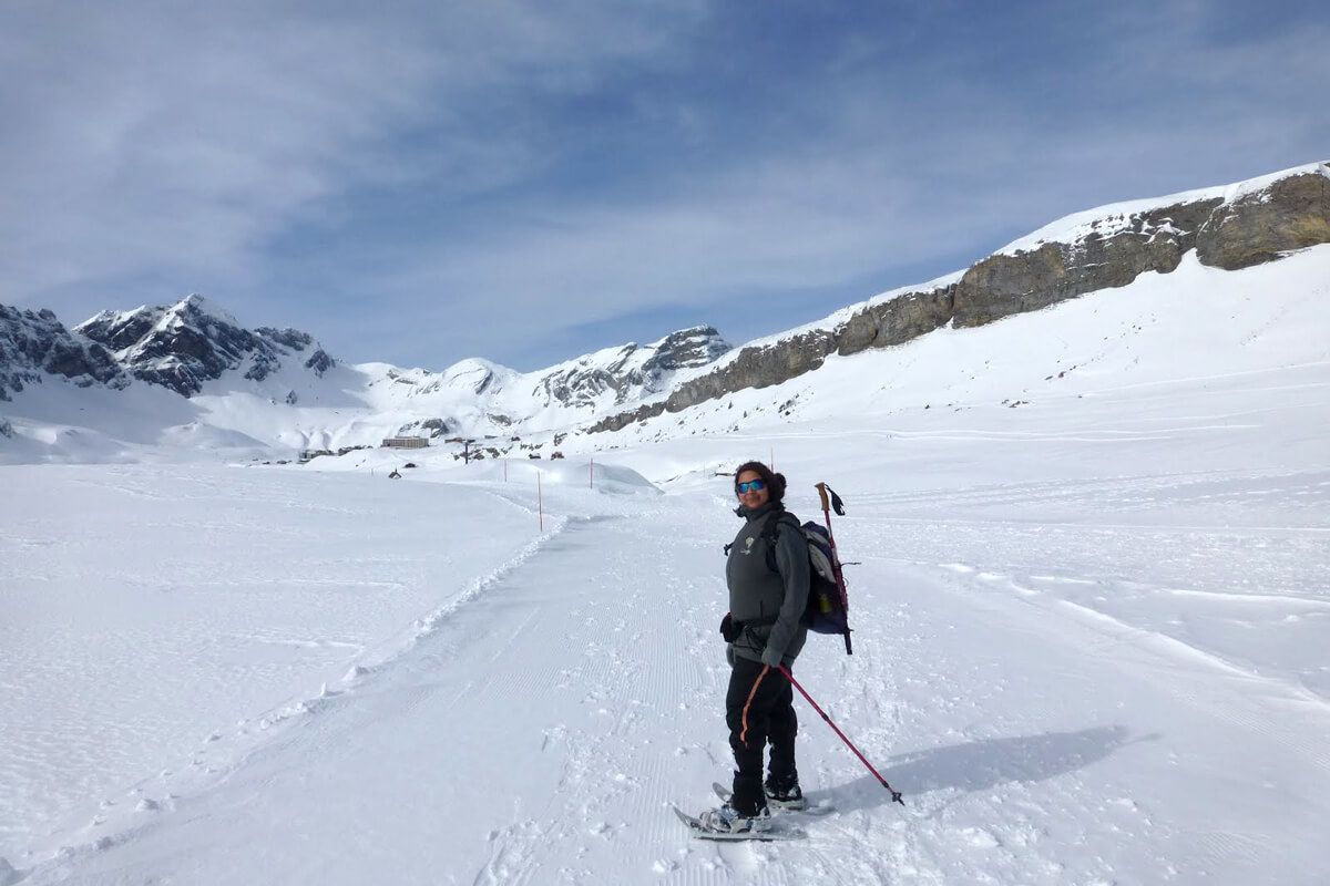 Melchsee-Frutt Snowshoeing