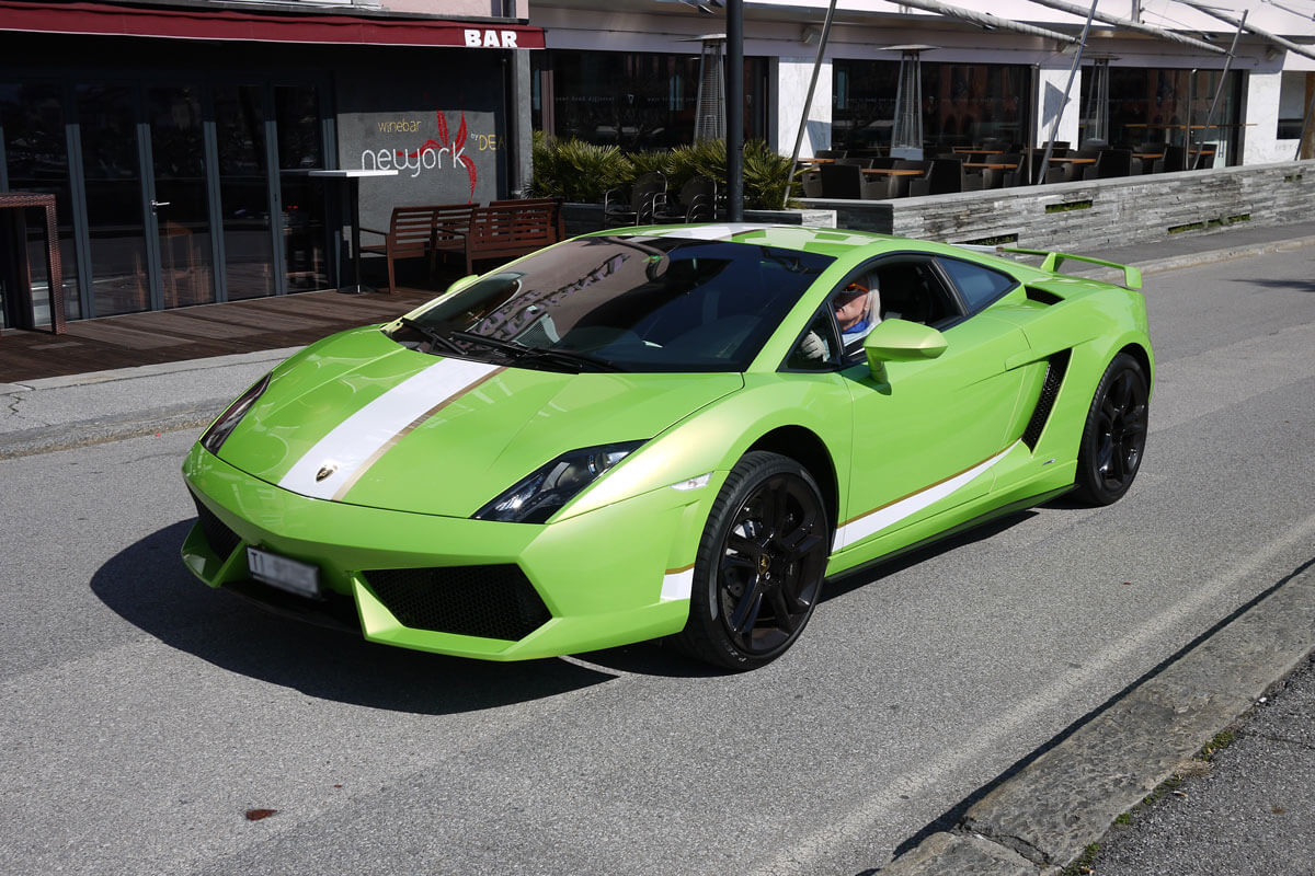 Fancy Car in Ascona