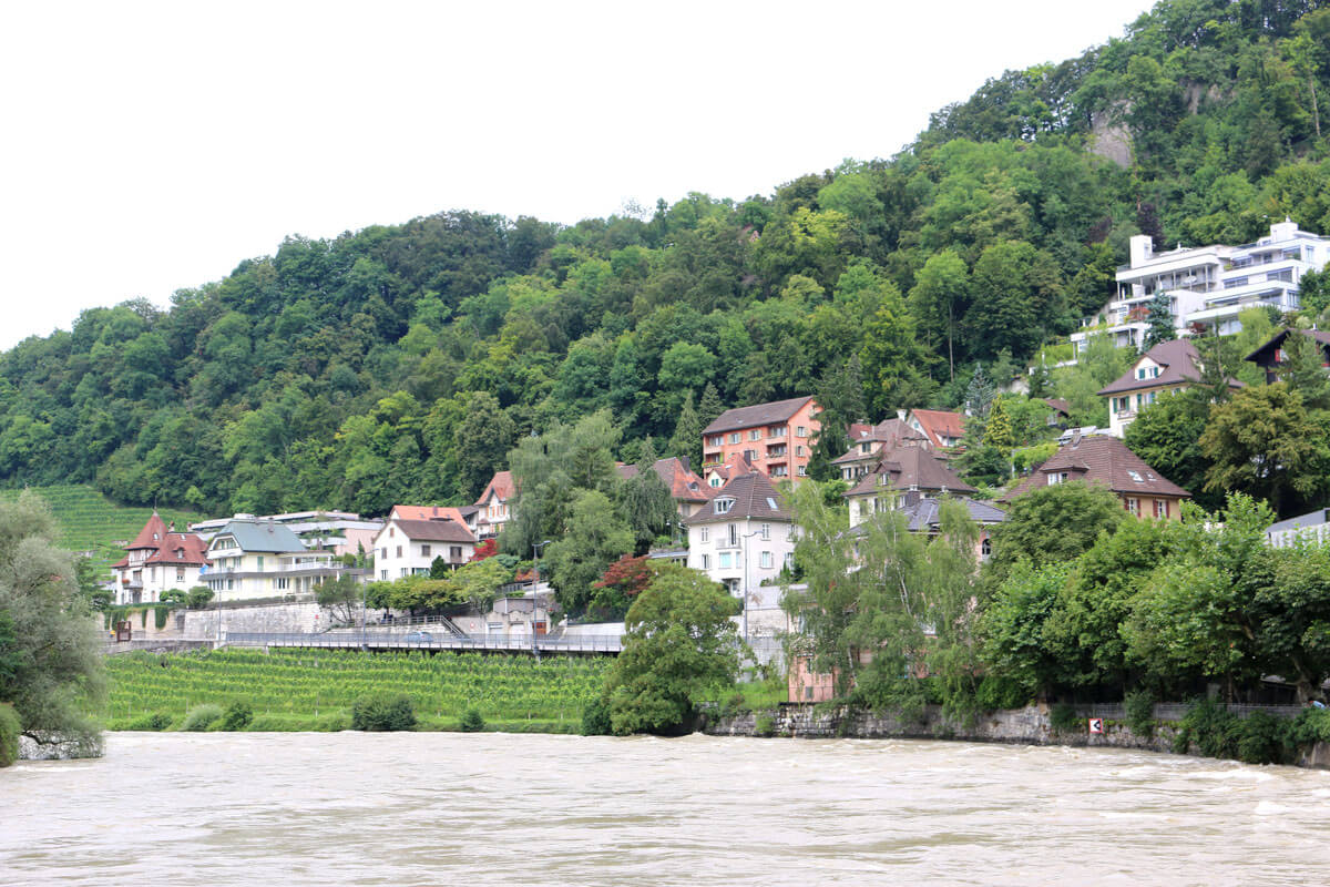 The Limmat River in Baden