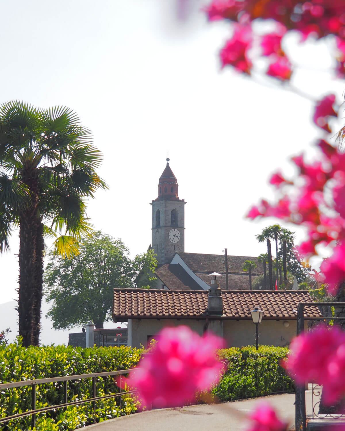 Ronco sopra Ascona in Ticino, Switzerland