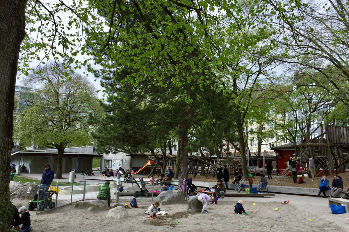 Zurich Playgrounds - GZ Wipkingen