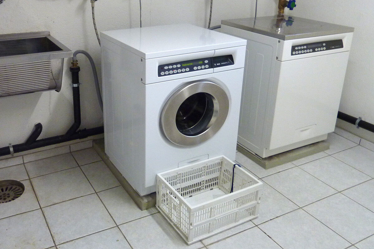 Shared Swiss Laundry Room