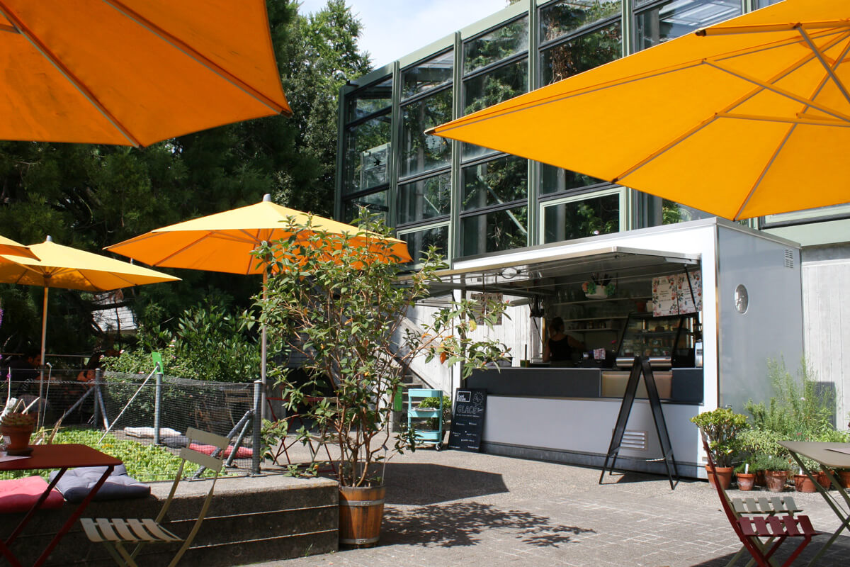 Café Fleuri at the Botanical Gardens of Bern