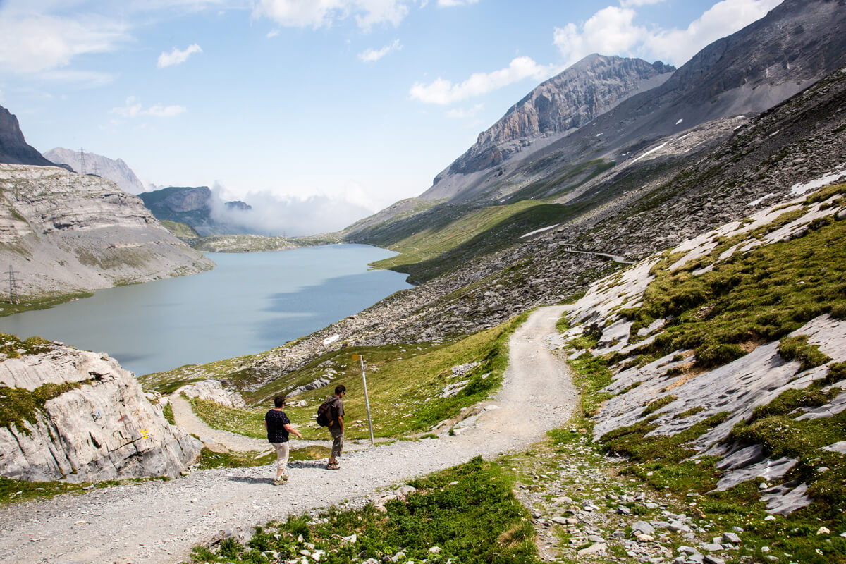 Route du Bonheur Hike - Gemmi Pass