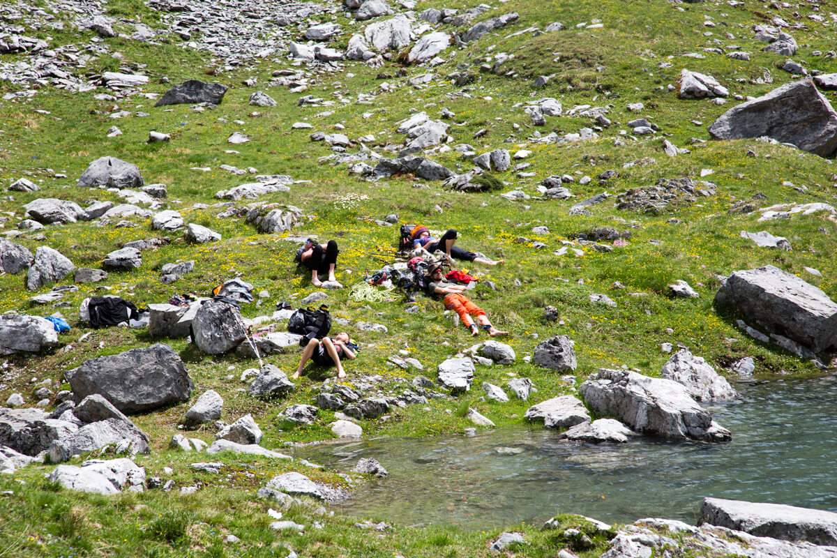 Route du Bonheur Hike - Gemmi Pass