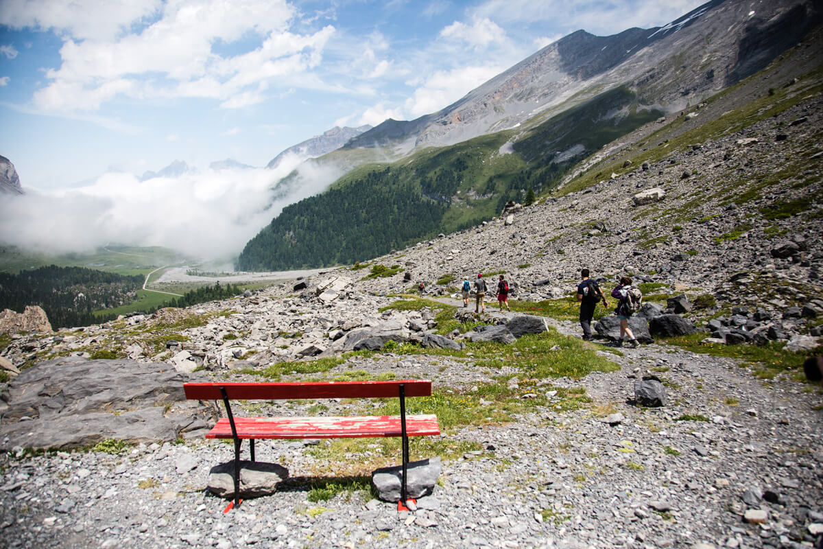 Route du Bonheur Hike - Gemmi Pass