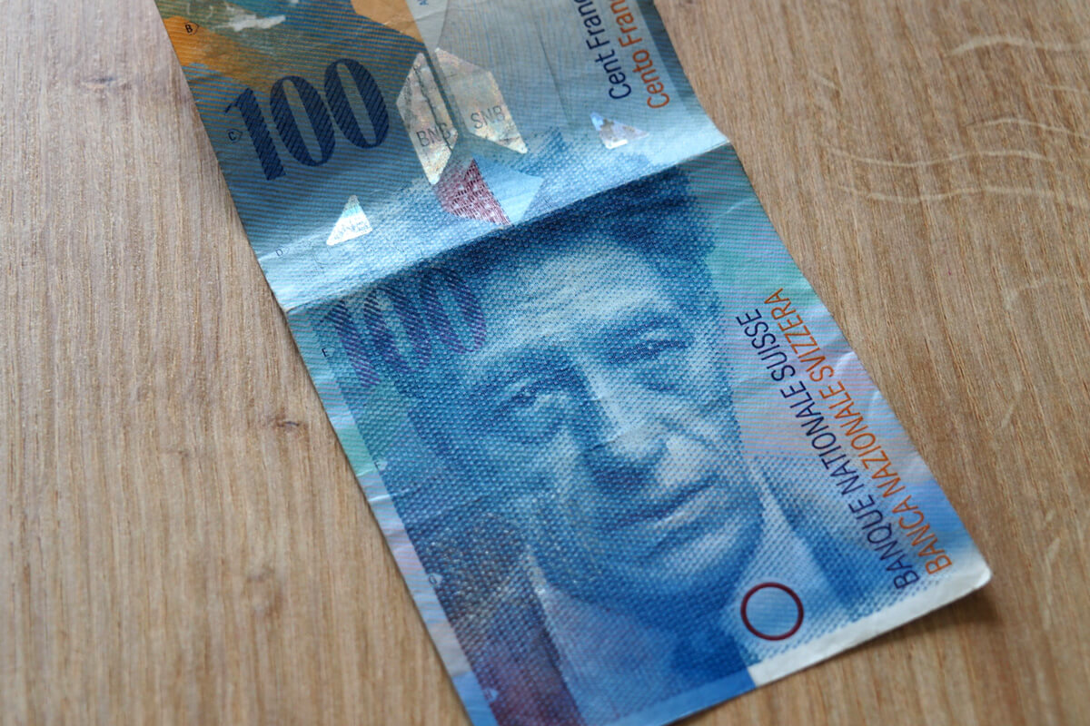 Swiss Bill - 100 Francs