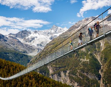 Longest Suspension Bridge in the World - Switzerland