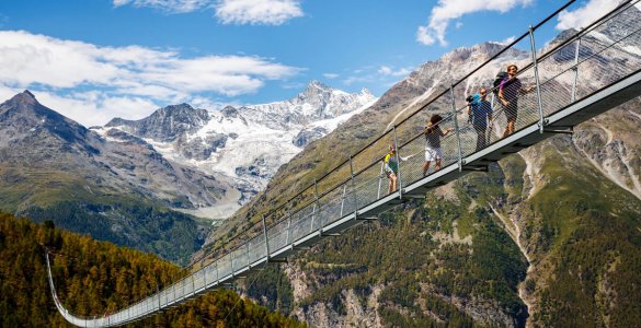 Longest Suspension Bridge in the World - Switzerland