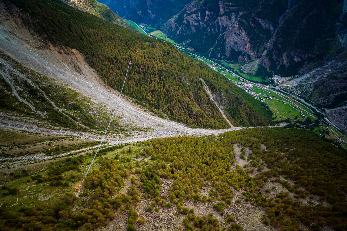 Longest Suspension Bridge in the World - Switzerland