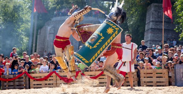 Roman Festival Augusta Raurica - Gladiator Fight