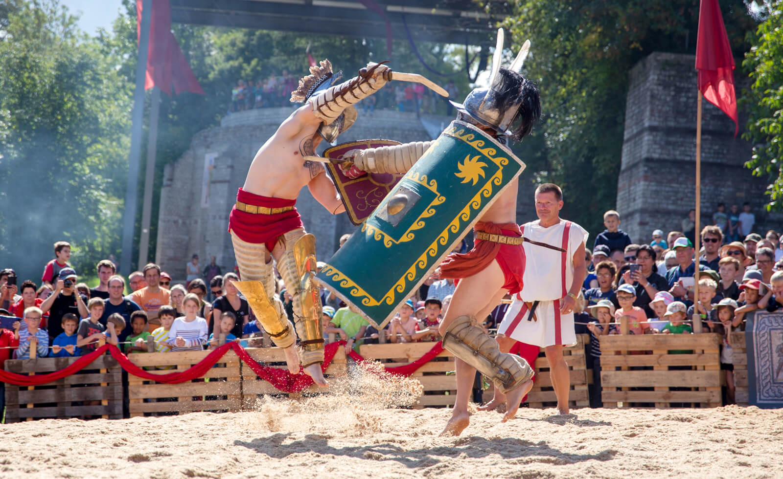 Roman Festival Augusta Raurica - Gladiator Fight