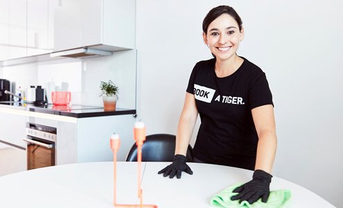 BOOK A TIGER Cleaning Service
