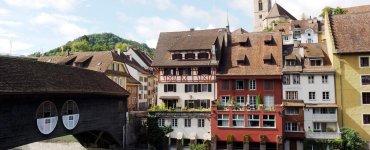 The Old Town of Baden, Switzerland
