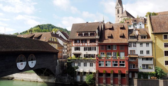 The Old Town of Baden, Switzerland