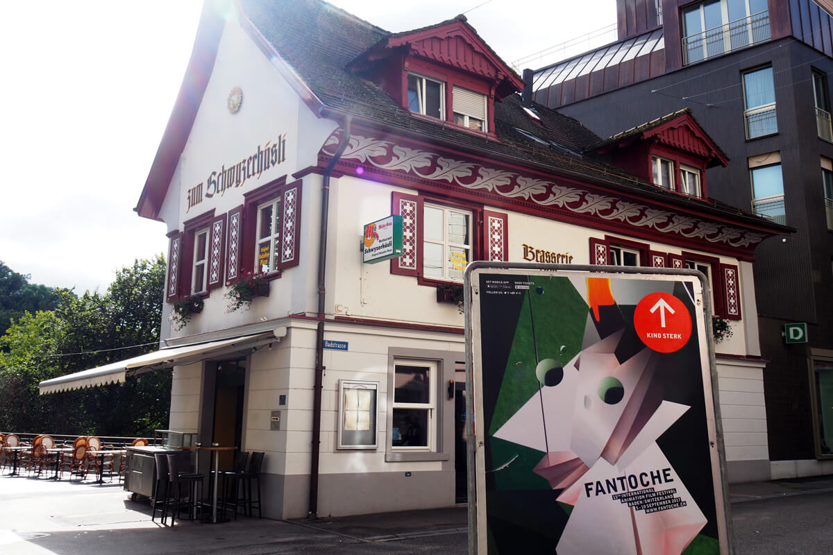 The Old Town of Baden, Switzerland